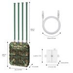 AX1800 Outdoor Dual-Band WiFi 6 Mesh Router