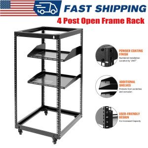 Heavy Duty 20U Network Rack for AV Gear