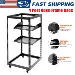 Heavy Duty 20U Network Rack for AV Gear