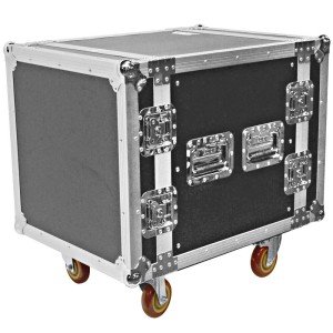 10U Heavy Duty ATA Rack Case with Casters