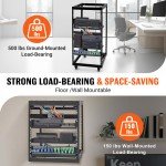 Heavy Duty 20U Network Rack for AV Gear