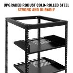 Heavy Duty 20U Network Rack for AV Gear