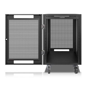 Sound Town 16U Server Rack with Mesh Doors