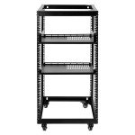 Heavy Duty 20U Network Rack for AV Gear