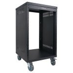 Sound Town 16U Server Rack with Mesh Doors