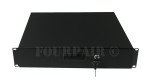 19" Locking 2U Rack Mount Drawer for Gear