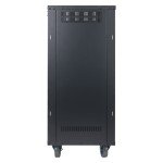 Sound Town 21U Steel Rack with Locking Casters