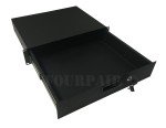 19" Locking 2U Rack Mount Drawer for Gear