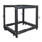 Sound Town 12U Adjustable Depth Server Rack