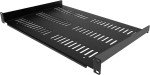 1U Server Rack Shelf - 55lb Capacity, 12" Deep