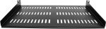 1U Server Rack Shelf - 55lb Capacity, 12" Deep