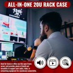 20U Open Frame Rack for Servers and AV Gear