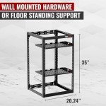 20U Open Frame Rack for Servers and AV Gear
