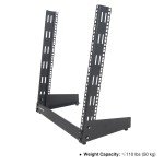 Sound Town 12U Open-Frame Rack for Audio Gear