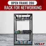 20U Open Frame Rack for Servers and AV Gear