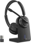 LEVN Bluetooth Headset with Noise Canceling Mic