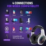 40+ Hour 2.4GHz Wireless Gaming Headset