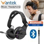 Wantek Wireless Bluetooth Headset with Mic