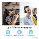 Wireless Bluetooth 5.2 Trucker Headset with AI Mic