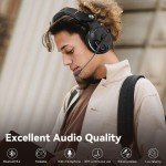 Wantek Wireless Bluetooth Headset with Mic