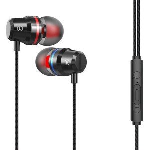 High-Performance Wired Stereo Earbuds with Mic