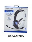 LVL 50 White Wireless Headset for PS4