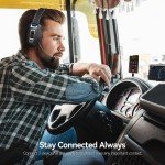 Bluetooth 5.2 Wireless Headset with Noise Cancelling Mic