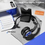 LEVN Bluetooth 5.0 Wireless Headset with Mic