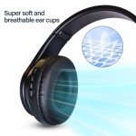 Bluetooth Noise Cancelling Over-Ear Headphones with Mic