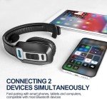 Bluetooth 5.2 Wireless Headset with Noise Cancelling Mic