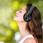Bluetooth Noise Cancelling Over-Ear Headphones with Mic
