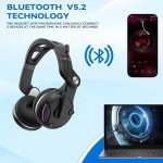 Bluetooth 5.3 Wireless Headset with Microphone