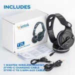 Bluetooth 5.3 Wireless Headset with Microphone