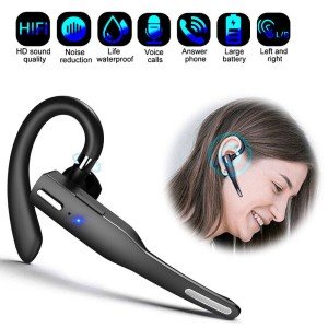 Trucker Bluetooth 5.1 Noise-Cancelling Earbud Headset