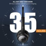 LEVN Bluetooth 5.0 Wireless Headset with Mic