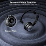 LEVN Bluetooth 5.0 Wireless Headset with Mic