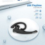 Trucker Bluetooth 5.1 Noise-Cancelling Earbud Headset