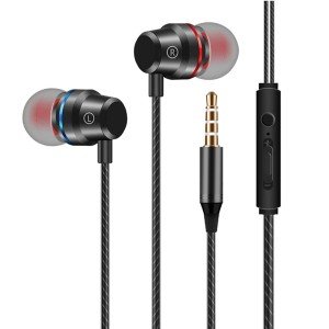Hi-Fi Super Bass In-Ear Earbuds with Mic