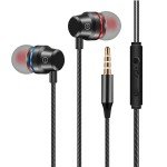 High-Performance Wired Stereo Earbuds with Mic