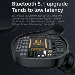 Bluetooth 5.1 Wireless Earbuds with Ear Hooks