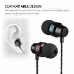 High-Performance Wired Stereo Earbuds with Mic