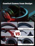 Wired Gaming Headset with Noise Canceling Mic