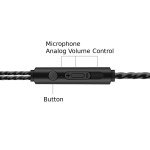 High-Performance Wired Stereo Earbuds with Mic