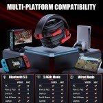 Wireless 2.4GHz Gaming Headset for PS5, PC, Switch