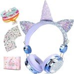 Unicorn Bluetooth Gaming Headset for Kids