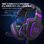 Wired Gaming Headset with Mic for Consoles and PC
