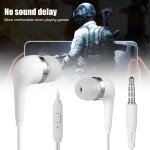 3.5mm In-Ear Earbuds with Mic for Samsung Galaxy