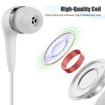 3.5mm In-Ear Earbuds with Mic for Samsung Galaxy