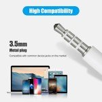 3.5mm In-Ear Earbuds with Mic for Samsung Galaxy