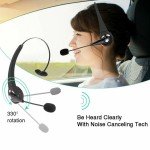 Bluetooth Noise Cancelling Headset for Truck Drivers